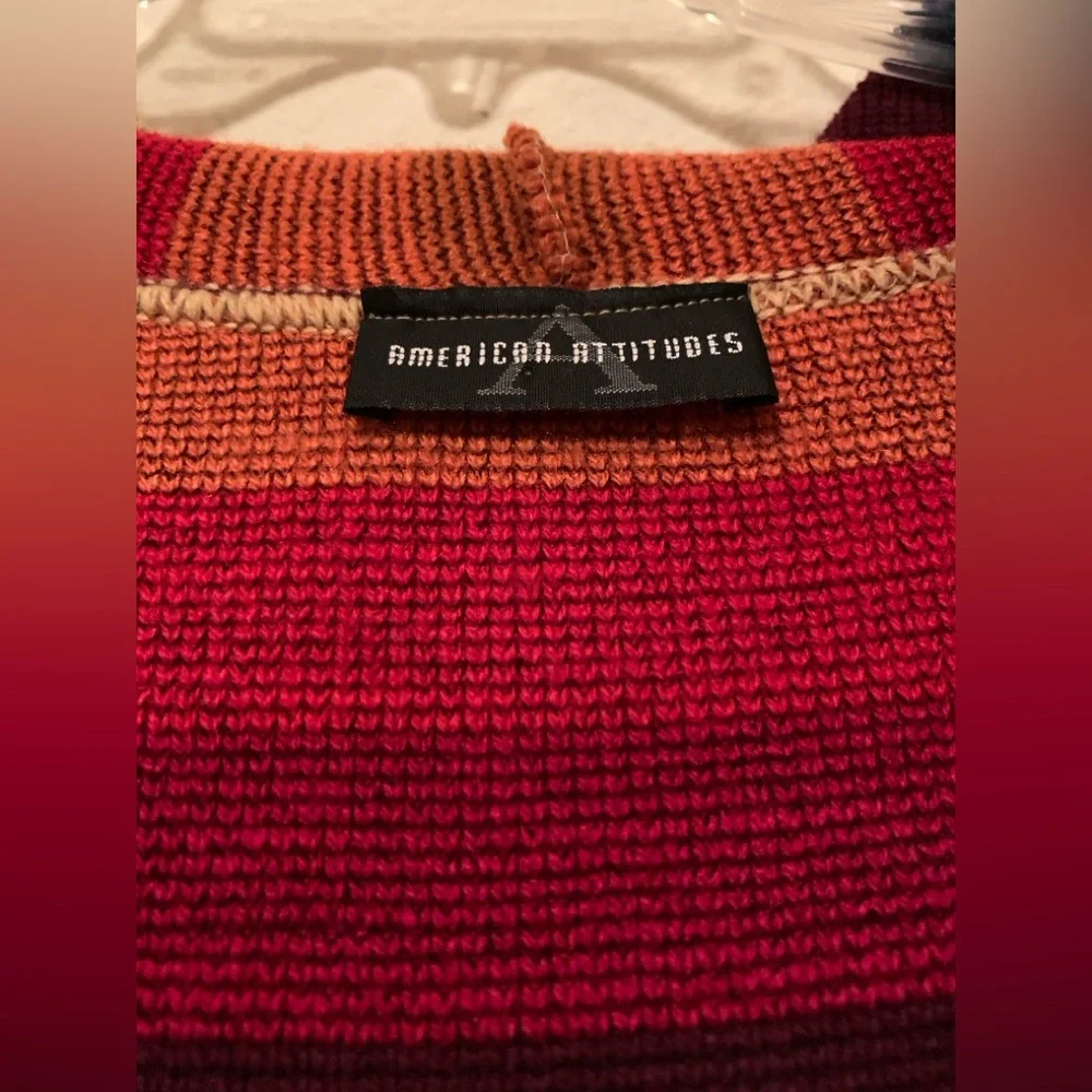 Rainbow Cardigan Hoodie - Picture 5 of 5